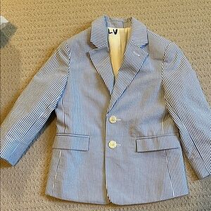 Seersucker Talbots Kids Blazer